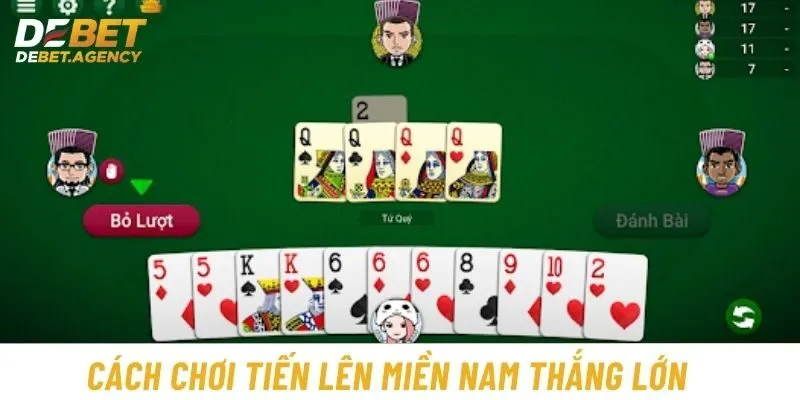 Cách chơi tiến lên miền nam thắng lớn cho newbie