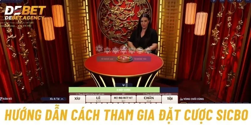 Hướng dẫn cách tham gia đặt cược game tài xỉu tại Debet