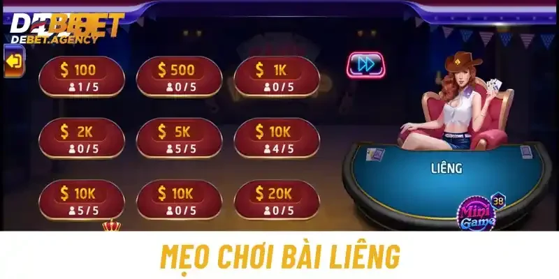 Mẹo chơi bài liêng hiệu quả