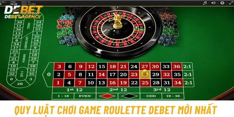 Quy luật chơi game Roulette Debet mới nhất